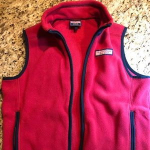 Vineyard Vines Girls Fleece Vest - Size 10-12